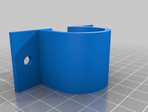 Halter - abrazadera 30 mm Durchmesser Ersatz-Teile Winkel-Halterung Klammer Klemme klampe pinchcock 3d print model - Mito3D