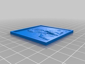 lee kuan yew 2d sanat özelleştirilmiş 3d print model - Mito3D