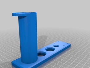 filament tutucu 20 mm alüminyum profil, 2020 profil 3d yazıcı aksesuarları 3d print model - Mito3D