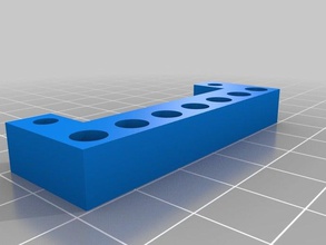 bitbeam servo mount Bau - Spielzeug lego technic 3d print model - Mito3D