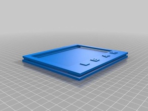 leah picture frame 3d printing 3d print model - Mito3D
