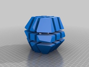 mon personnalisés rubiks cube formes puzzles personnalisé 3d print model - Mito3D