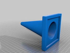 cone de segurança 3d print model - Mito3D