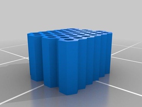 1 mm honeycomb customized biology 3d print model - Mito3D