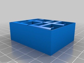 heated build platform levelling corner supports 3d printer parts hbp 3d print model - Mito3D
