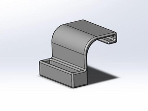 Abstreifer Halter m3d micro 3d Drucker Zubehör mount putty Messer Schaber 3d print model - Mito3D