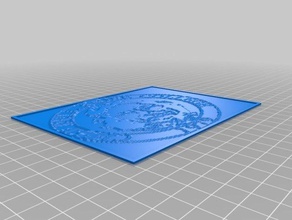 cdkc 2d art customized 3d print model - Mito3D