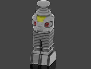 gunter lost space model robots 3d art experiment part robotics month toy up 3d print model - Mito3D