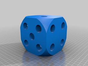 cube dice 3d print model - Mito3D
