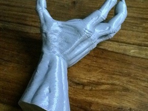 devilman main sculptures la griffe les ongles zbrush 3d print model - Mito3D