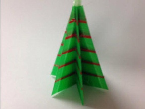 christmas tree art 3d print model - Mito3D