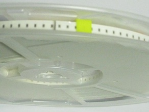 smt smd component 8mm tape reel clip electronics 3d print model - Mito3D