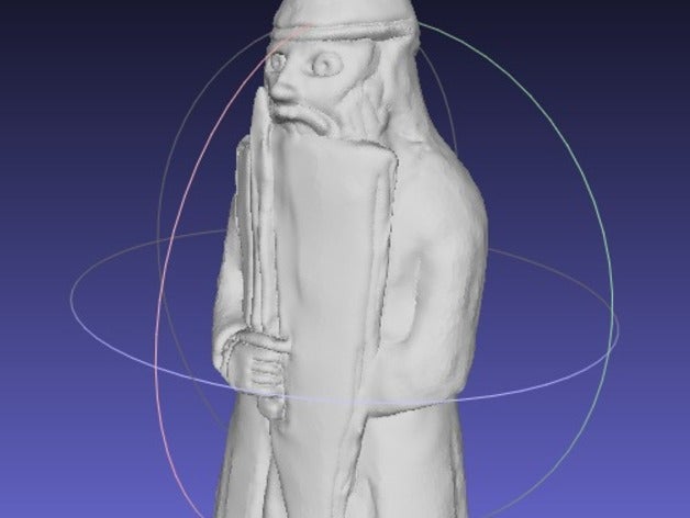 lewis chessmen warder rook chess 3D print model - Mito3D