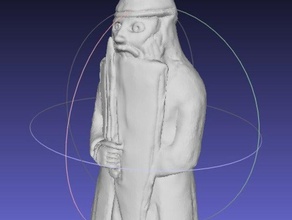 lewis chessmen warder rook chess 3d print model - Mito3D