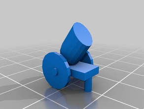 cannon 3d printing 3d print model - Mito3D