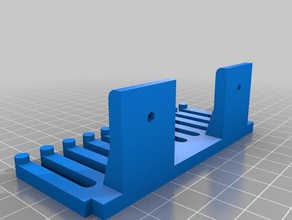cable-holderwall organization cable cables holder 3d print model - Mito3D