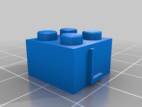 lego blok l inşaat oyuncaklar özelleştirilmiş 3d print model - Mito3D