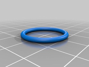 simple ring module openscad parametric script shape 3d print model - Mito3D