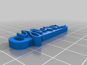anahtarl k yavuz de l'organisation personnalisé 3d print model - Mito3D