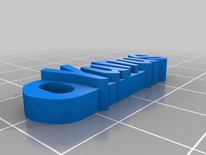 anahtarl k yunus de l'organisation personnalisé 3d print model - Mito3D