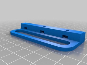 cyclone pcb short straight clamp part 1 3d printing 3d print model - Mito3D