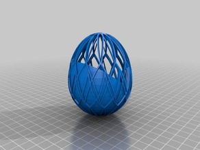 il mio personalizzato di pasqua artistiche uova sculture su misura 3d print model - Mito3D