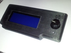 lcd sd controller case electronics 3d print model - Mito3D