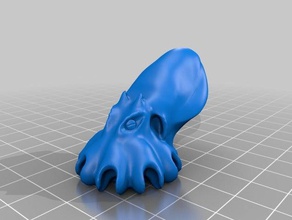 more realistic ball-joint articulated octopus sculptures devilfish 3d print model - Mito3D