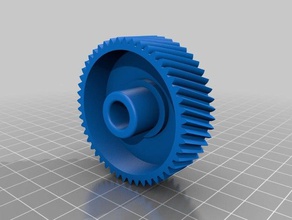 schrägverzahnte Zahnräder Werkzeugmaschinen 3d print model - Mito3D