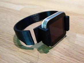 smartwatch 1 pulseira telefone celular o 3d print model - Mito3D