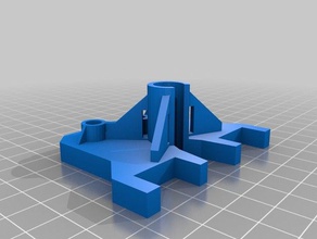 creator pro extruder bracket updated 3d printer parts 3d print model - Mito3D