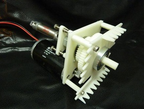 ball lock two speed robot transmission other 3d print model - Mito3D