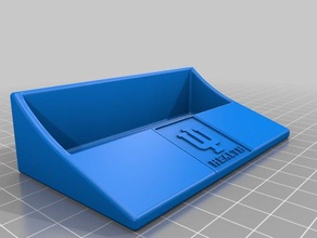 business card holder iu health 3d printing care 3d print model - Mito3D
