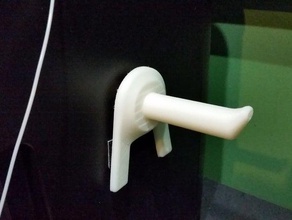 spool holder - side mounted 3d printer accessories filament peg 3d print model - Mito3D