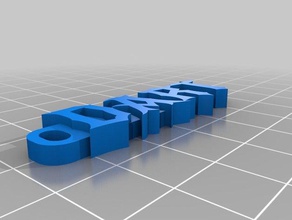 dart organizasyon özelleştirilmiş 3d print model - Mito3D