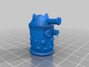 dalek finger puppet toy & game accessories doctor thimble 3d print model - Mito3D