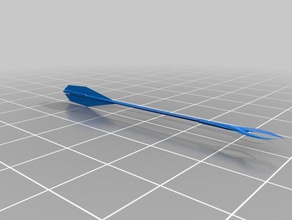 daedric arrow games skyrim weapon 3d print model - Mito3D