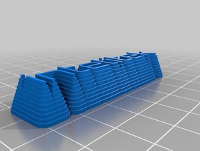 meine angepasste Pyramide text Skulpturen kundengebundene 3d print model - Mito3D