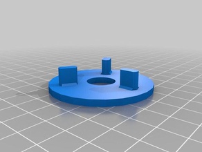 wheel hub power window motor robotics 3d print model - Mito3D