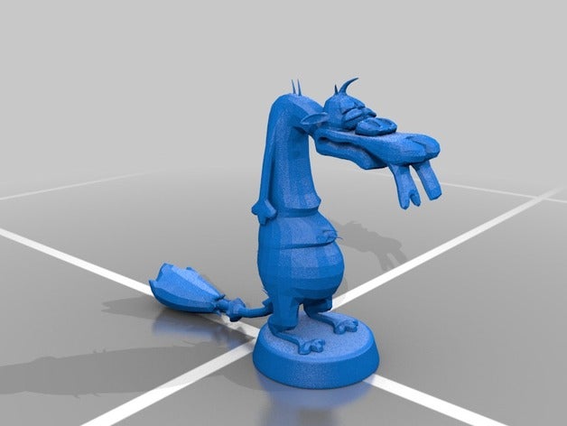 malato di una donnola animali 3dsmax weasel 3D print model - Mito3D