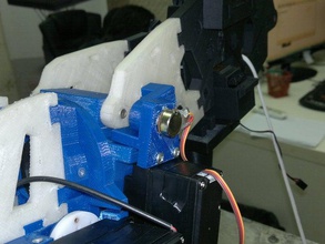 modifizierte Schulter-Topf-Halter Modell Roboter inmoov 3d print model - Mito3D
