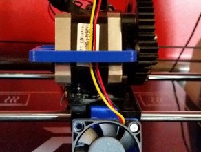 robo stepper filo clip di fan Stampante 3d accessori ventola raffreddamento robo3d robo3dprinter 3d print model - Mito3D