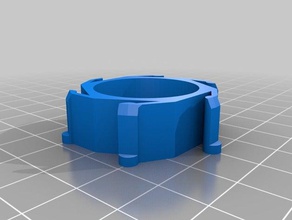 meu personalizados spool adaptador hub Impressora 3d de peças personalizado 3d print model - Mito3D