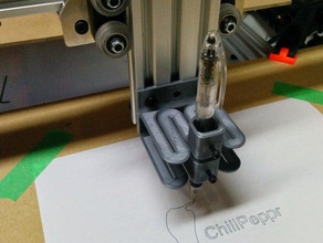 buey sostenedor de la pluma máquina herramientas ox pen-titular 3d print model - Mito3D