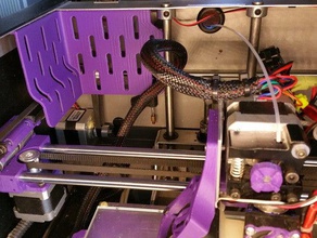 protetor de correia sd4 ez impressão Impressora 3d acessórios cinto guarda soldoodle solidoodle 4 3d print model - Mito3D
