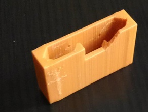 clip-on bracket mounting box diy clasp clip latch 3d print model - Mito3D
