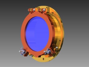 port light - porthole 3d print model - Mito3D