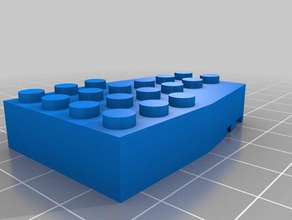 4 x 6 lego ala costruzione di giocattoli su misura 3d print model - Mito3D