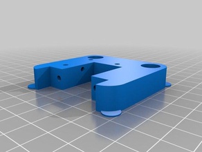 800 kossel mini 3d yazıcı manyetik eklem sistemi delta parçaları taşıma etki 3d print model - Mito3D