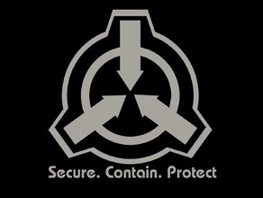 scp foundation logo 3d containment breach logos 3d print model - Mito3D